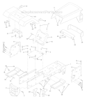 Part Location Diagram of 127316X Weed Eater Retainer